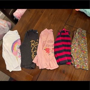 Bundle of 4T girls shirts